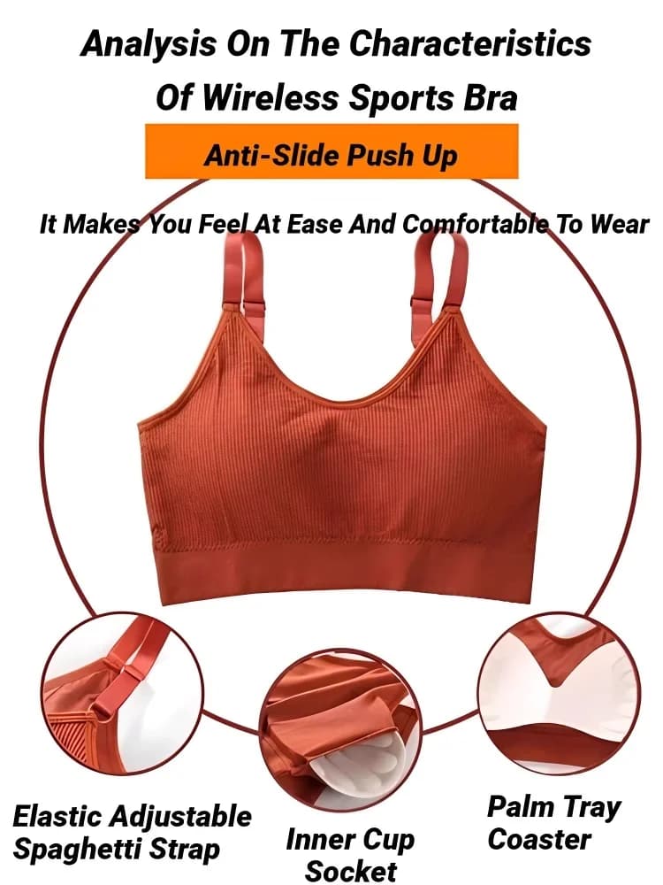 노와이어 심리스 풀컵 브라렛 · Women's Intimates · 브라렛 심리스브라 이미지 4