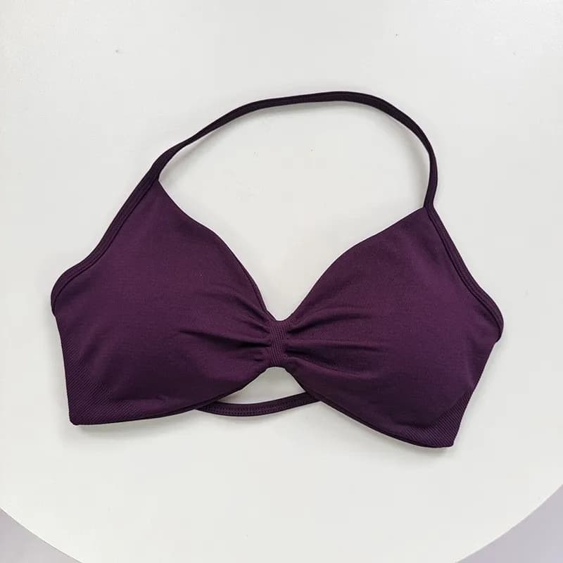 레이스업 씬스트랩 스포츠 브라탑 · Sportswear · 스포츠브라 씬스트랩 이미지 4