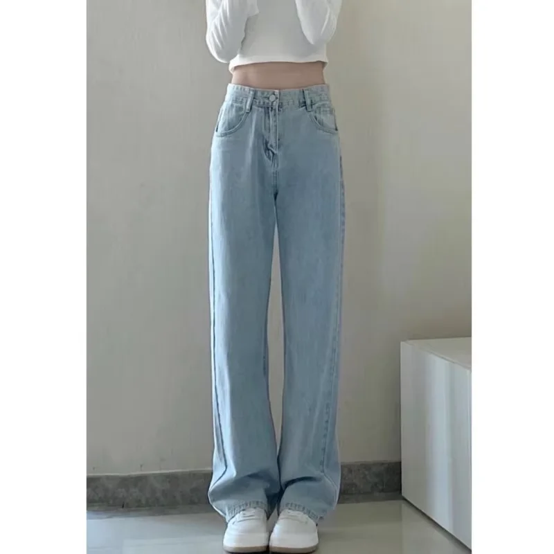 솔리드 루즈핏 스트레이트 일자 팬츠 · 청바지(신품) · 일자팬츠 루즈핏